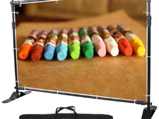 Banner Stand Telescopic with Black Bag