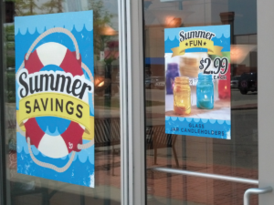 General Formulations 208 7.0 mil white static cling vinyl