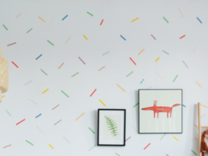 General Formulations 226 WALLMARK® 6.0 mil matte white vinyl Clear repositionable wall adhesive - Image 2