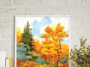 General Formulations 229HTR WALLMARK® CANVAS 6.0 mil matte white embossed vinyl High-tack removable wall adhesive - Image 2