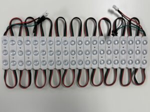 3-LED RGBI Modules 0.72W, DC12v, IP65 100/bag - Image 2