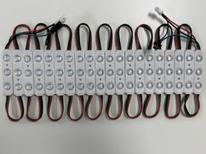 3-LED RGBI Modules 0.72W, DC12v, IP65 100/bag - Image 2