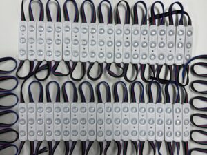 3-LED RGB Modules 0.72W, DC12v, IP65 100/bag - Image 3