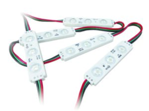 3-LED RGBI Modules 0.72W, DC12v, IP65 100/bag