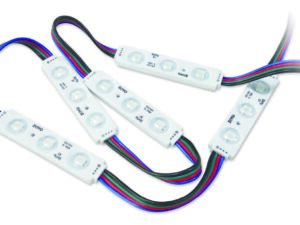 3-LED RGB Modules 0.72W, DC12v, IP65 100/bag